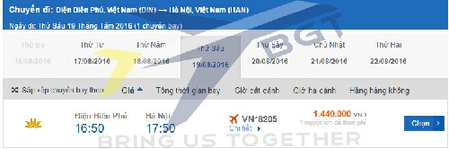 vé máy bay đi Điện Biên