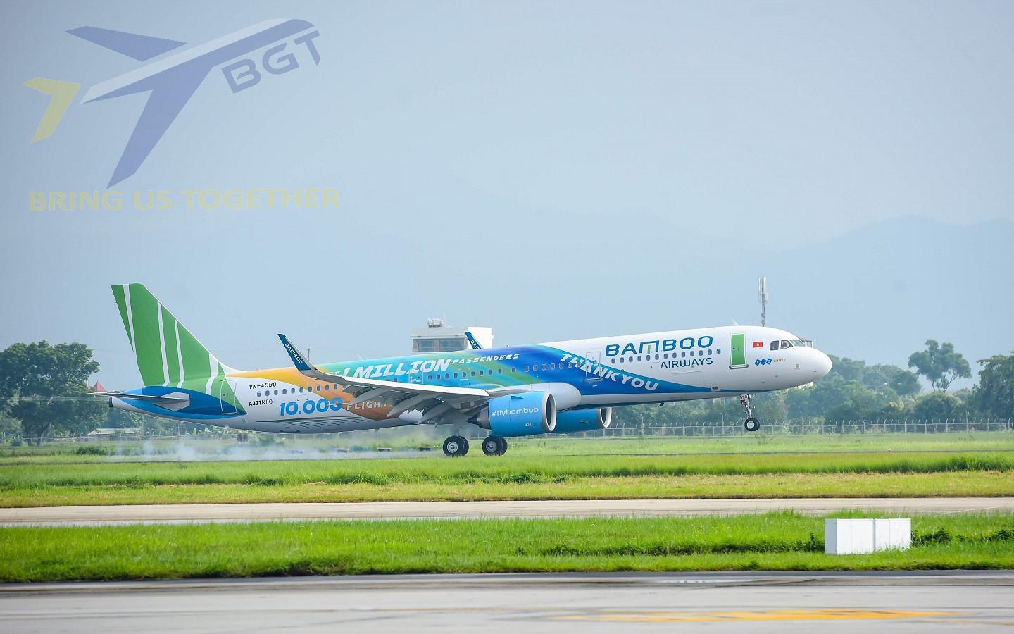 Hãng hàng không Bamboo Airways nhận bàn giao hai chiếc Boeing 787-9 Dreamliner