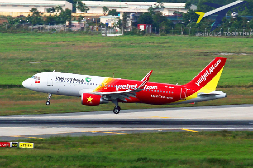 Vietjet Air tăng tần suất bay từ TP.HCM - Bangkok