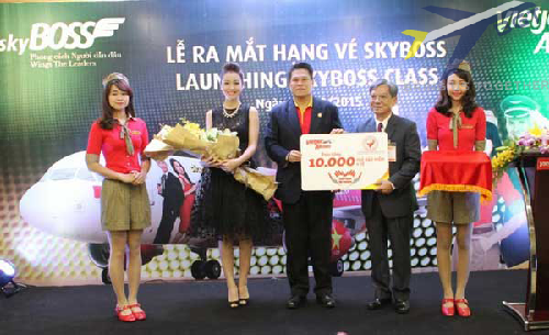 Vietjet Air ra mắt vé hạng sang \"SkyBoss\"