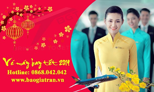 Vietnam Airlines mở bán vé máy bay dịp Tết Nguyên Đán Kỷ Hợi 2019